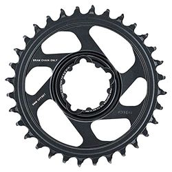 Sram X-Sync 2 SL Montage Direct 6 Mm Décalage Aigle Chainring Unisex-Adult, Lunar Grey, 34T