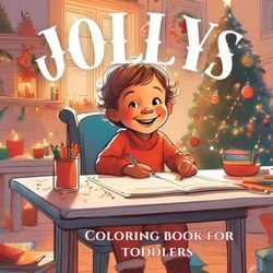 Christmas Coloring Fun: Jolly Holiday Scenes for Kids: Festive Christmas Coloring Adventures with Santa, Reindeer, and Holiday Magic