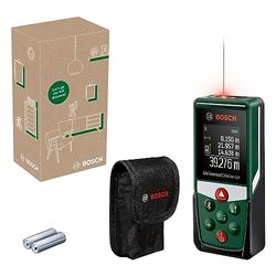 Bosch télémètre laser UniversalDistance 50C (mesure précise de distances jusqu’à 50 m, connectivité Bluetooth, fonctions de mesure, dans boîte carton e-commerce)