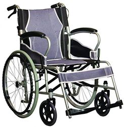 Antar AT52301 Chaise avec roues en acier ultralégères 12,5 kg
