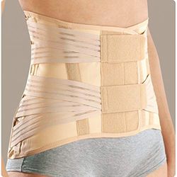 ROTEN SAT Halfstijve damesbuste met elastische trekkoorden, lendensteun, orthopedisch korset voor rugpijn, M