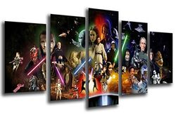 Póster de fotografia Star Wars, Darth Vader tamanho total: 165 x 62 cm XXL