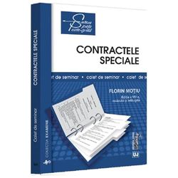 Contractele Speciale. Sinteze Teoretice. Teste-Grila Si Spete