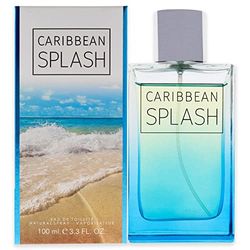 Live Love Travel Caribbean Splash Pour Homme For Men 3.3 oz EDT Spray
