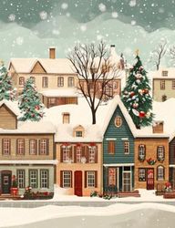 Vintage Christmas Notebook
