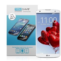 Yousave tillbehör skärmskydd för LG G Pro 2 (paket med 3)