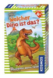 Kosmos Welcher Dino Ist Das?: Dinostarkes Memospiel für 2-4 Spieler ab 4 Jahren