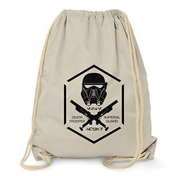 Nerdo Vend-232122 Sac de Sport Mixte, Naturel, 38 cm x 42 cm