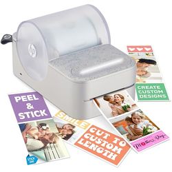 HP Sprocket Panorama Instant- Impresora fotográfica y Etiquetas a Color portátil (Gris) Personalice Impresiones de 2 x 0,5 a 9 Pulgadas en Papel con Respaldo Autoadhesivo de Zinc