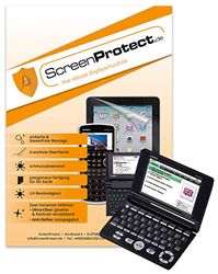 ScreenProtect Displaybeschermfolie UltraClear voor Casio EW-G6600C met rakel en microvezeldoek