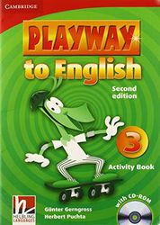 Playway to English Level 3 Activity Book with CD-ROM