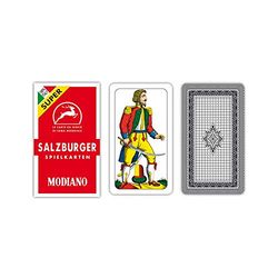 Salzburger kaarten, rood super Modiano