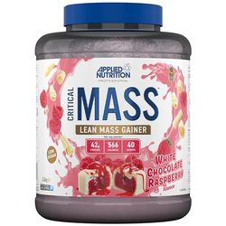 Applied Nutrition Critical Mass Professional - Weight Gain Protein Powder, High Calorie Weight Gainer, Lean Mass (2.4kg - 16 Servings) (White Chocolate Raspberry)
