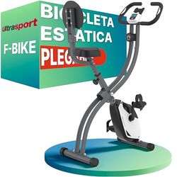 Ultrasport F-Bike, Bicicleta estática, F-Bike 200B mit Rückenlehne
