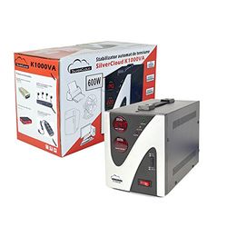 Stabilizzatore di tensione SilverCloud 1000 va 600 W