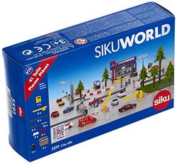 siku 5591, Ensemble d'accessoires City Life, plastique, multicolore, utilisation polyvalente