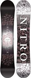 Nitro Snowboards dam Mystique BRD ´23, allmountainboard, directional Twin, Gullwing Rocker, All-Terrain