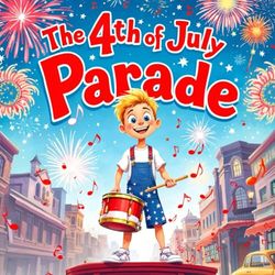 The 4th of July parade book for kids : A Heartwarming Children's Storybook About a Snare Drum, Fireworks, and Celebrating Independence Day