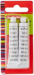 Herlitz Blanco opaco, 2 tubos de 7,5 ml