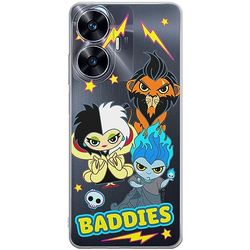 ERT GROUP mobiel telefoonhoesje voor Realme C55 origineel en officieel erkend Disney patroon Disney Villains 004 optimaal aangepast aan de vorm van de mobiele telefoon, gedeeltelijk bedrukt