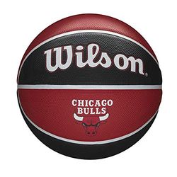 Wilson NBA Team Chicago Bulls Ball WTB1300XBCHI, Womens,Mens basketballs, red, 7 EU