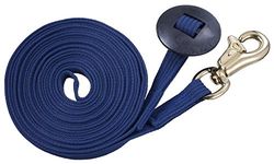 Tough 1 résistant 1 Allemand Longe Cordon de Coton avec Heavy Snap, Bleu Marine
