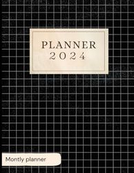 Planner 2024: featuring a monthly expenses tracker, to-do list, and space for taking notes. 111 pages designed at 8.5x11 inches