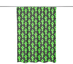 Bonamaison Digitally Printed Shower Curtain, 1 Piece 150x200 Cm - Designed And Manufactured in Turkey