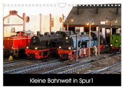 Kleine Bahnwelt in Spur 1 (Wandkalender 2024 DIN A4 quer), CALVENDO Monatskalender: Liebevoll gestaltete Miniaturwelt in Spur 1