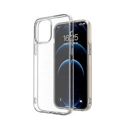 PASUTO Transparante beschermhoes voor iPhone 13Pro, schokbestendige siliconen, dunne afdekking, vergelend, dunne hoes, transparant TPU mobiele telefoon helder