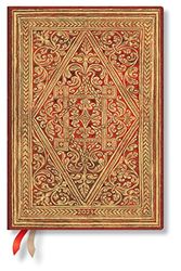 Paperblanks 12 Month Planners 2023 Golden Pathway | Horizontal | Midi (130 × 180 mm)