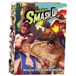 Alderac Entertainment - Smash Up World Tour International Incident - Card Game - Standalone - Expansion - For 2+ Players - From Ages 14+ - English