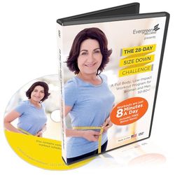 Il DVD di allenamento Challenge di 28 giorni per principianti e anziani - Full Body, Low Impact Exercise e programma di fitness
