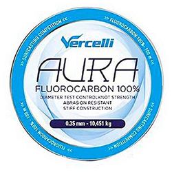 B/50m VERCELLI Aura Fluorocarbon 0,35 mm