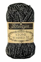 Scheepjes - Scheepjes Stone Washed XL 843 Black Onyx Yarn - 1x50g