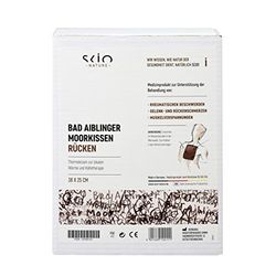 SCIO Bad Aiblinger - Almofada térmica para as costas - terapia de calor e terapia de frio para casa, cor castanha