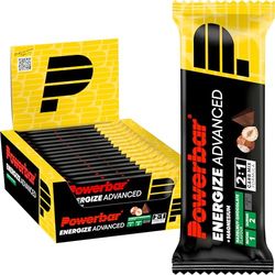 Powerbar - Energize Advanced - Choco Hazelnut - 15x55g - High Carb Energy Bar - Magnesium&Sodium