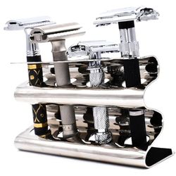 Parker soporte para maquinillas de afeitar de seguridad cromado