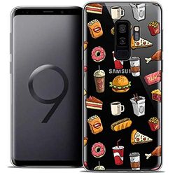 Caseink fodral för Samsung Galaxy S9+ / S9 Plus (6.2) fodral [kristallgel HD kollektion Foodie design snabbmat - mjuk - ultratunn - tryckt i Frankrike]