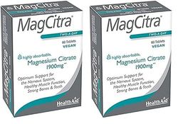 HealthAid Magcitra 60 Tablets (Pack of 2)