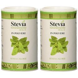 Stevia Stevia Pura in Polvere, 15g (Confezione da 2)