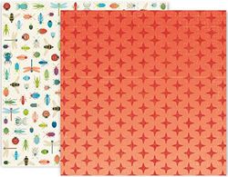 American Crafts 25 Pack of 12 x 12 Inch Patterned Paper 11 Rosa Paislee Wild Child, 12-x-12-Inch, 25