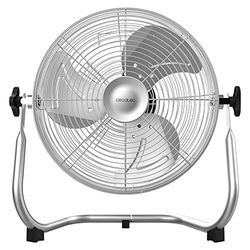 Cecotec EnergySilence 1000 Pro industriële ventilator, 40 W, diameter 30 cm, 3 snelheden, 3 vleugels, eenvoudige bediening, elegant design en maximale veiligheid, stalen afwerking