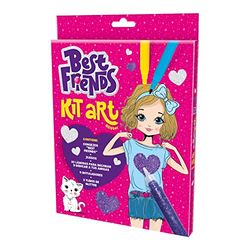 BEST FRIENDS KIT ART GLITTER PENS