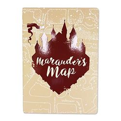 Harry Potter - Briefpapier & Notitieboeken - Harry Potter Marauders Kaart A5 Flex 288 Pagina Notebook