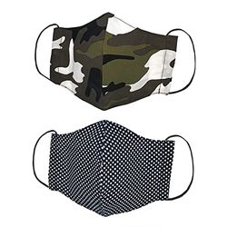 Kanguru Green Masque Faciale Set de 2 pièces - Garçon - Multicolore - 6-12 ANS