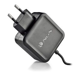 Watio Wave Strömadapter - Universal 45w bärbar datoradapter med automatisk kontakt, säker och kompakt, perfekt för ersättning eller resor*