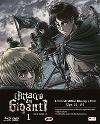 L'Attacco Dei Giganti Stagione 02 01 (Box 2 Br Epis 01-04)