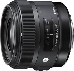 Sigma 30 mm F1.4 DC HSM SA Art - Objetivo para cámara Digitales réflex Montura Sigma. Negro