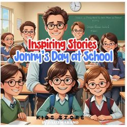 Inspiring Stories Jonny's Day at School: Motivational books for children featuring inspiring stories about courage, beginner's bible, (Little Golden Book)